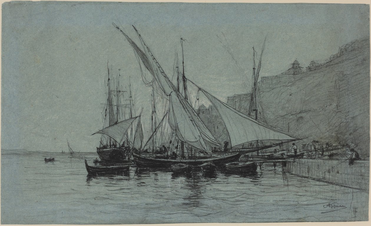 El puerto de Mónaco de Adolphe Appian