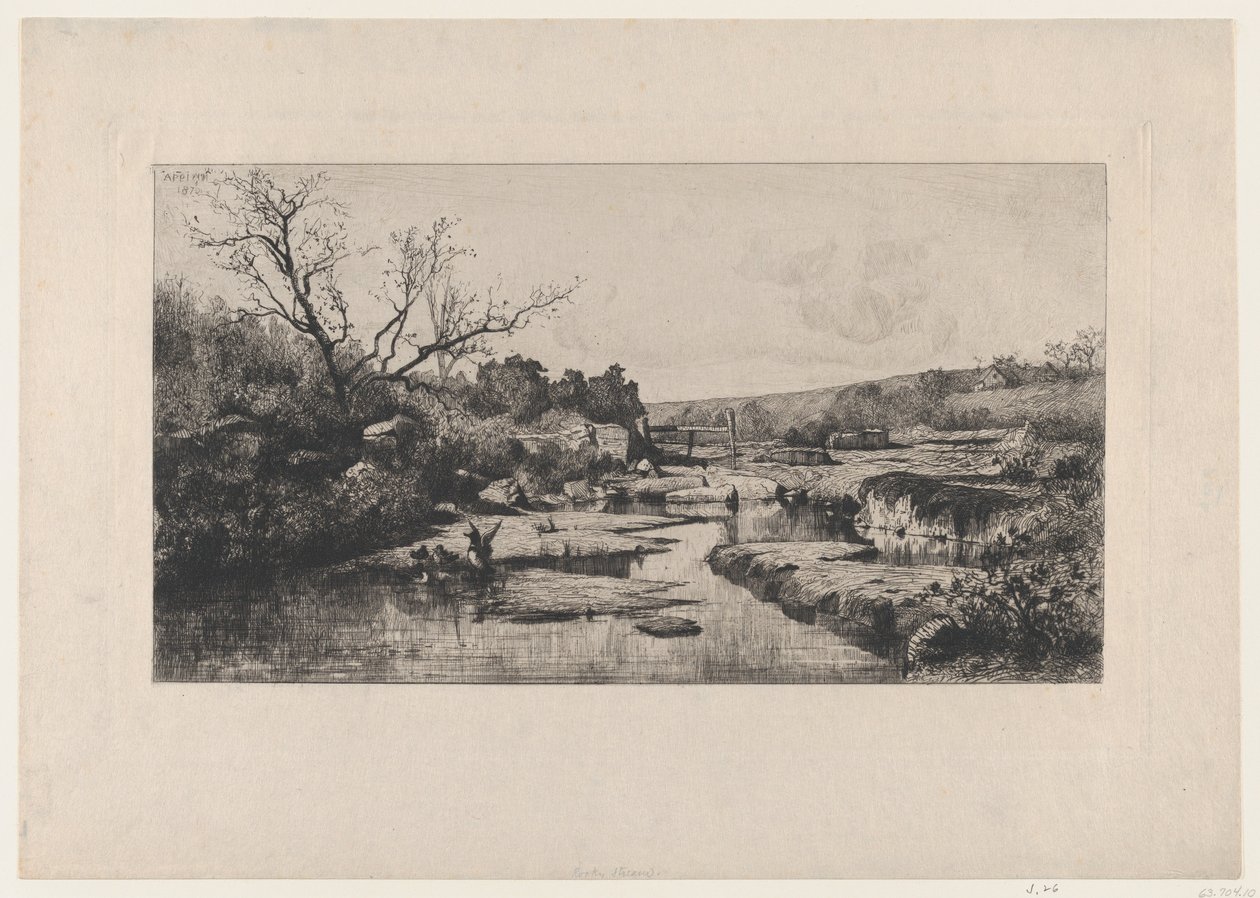 Los manantiales del Albarine (Ain) de Adolphe Appian