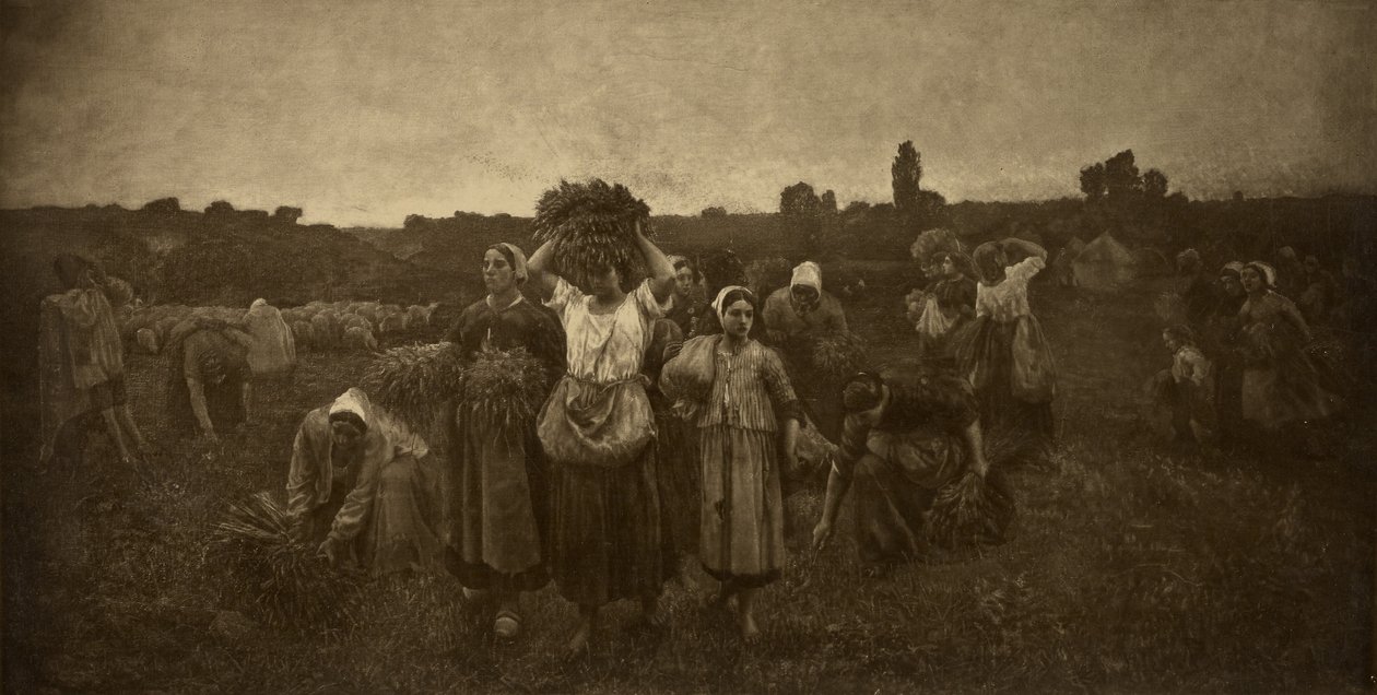 Llamada a las espigadoras de Adolphe Braun