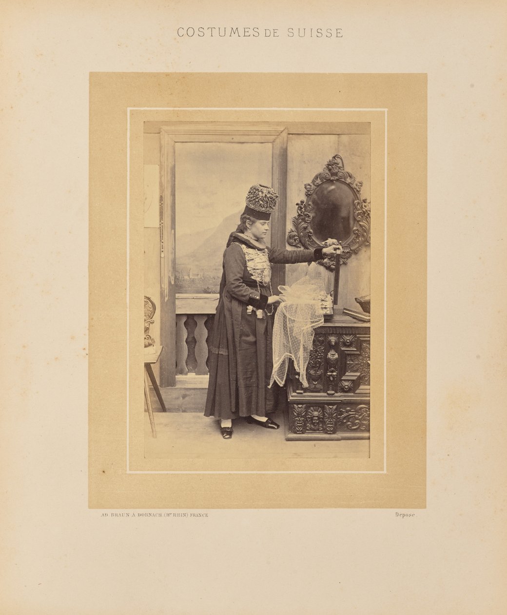 Cantón de Friburgo de Adolphe Braun