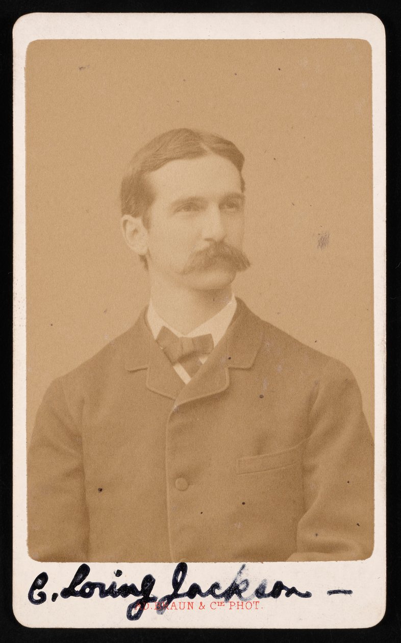 Retrato de Charles Loring Jackson 1847-1935, ca. 1887 de Adolphe Braun