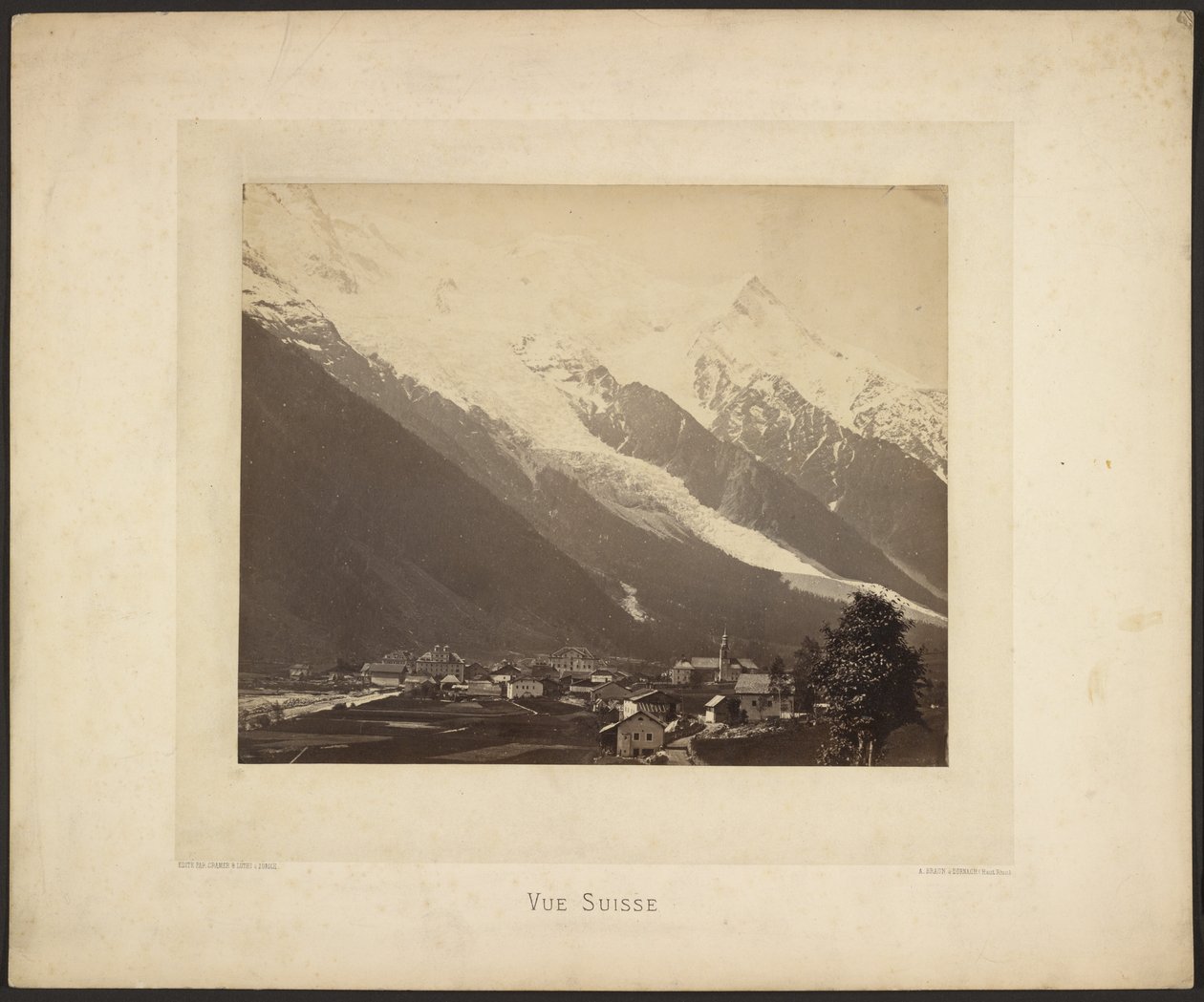 Panorama suizo de Adolphe Braun