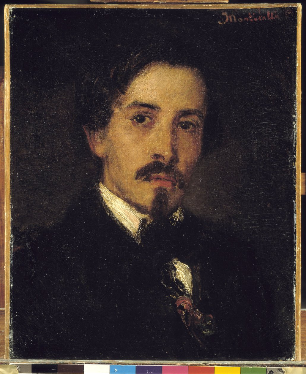 Presunto retrato del pintor Ferdinand Viola, 1859 de Adolphe Joseph Thomas Monticelli