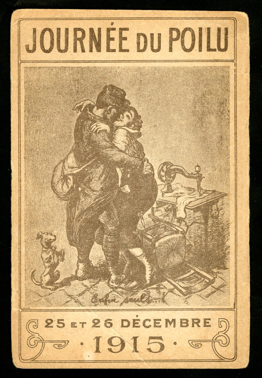 "Journée Du Poilu" de Adolphe Leon Willette