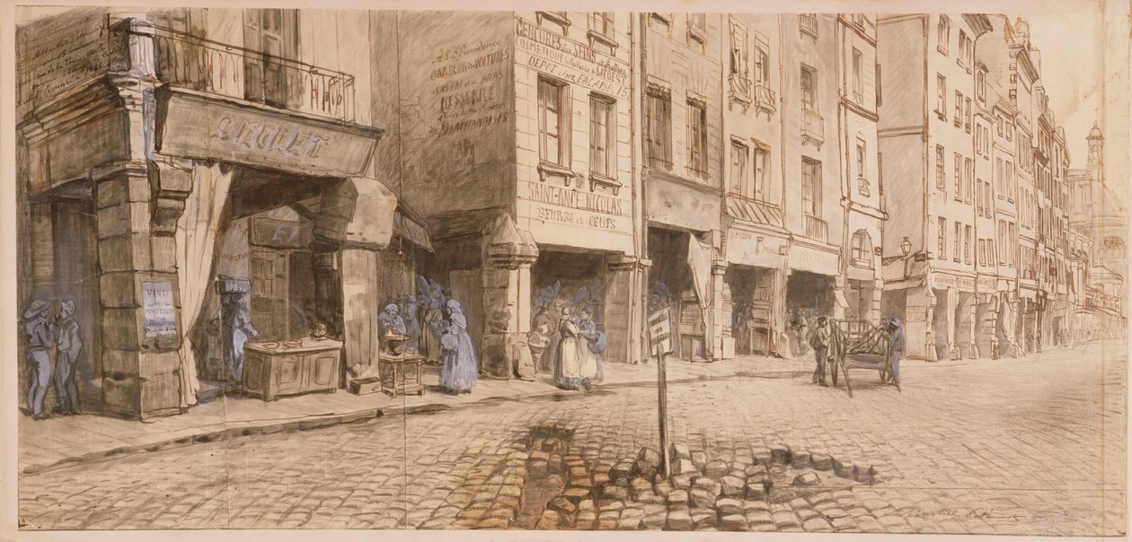 Una Calle de Adolphe Martial Potemont