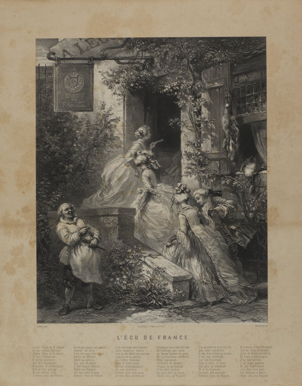 El Ecu de France de Adolphe Mouilleron