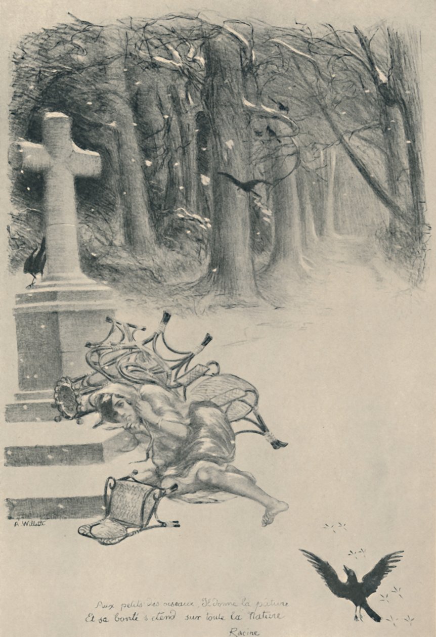 La Cigale, 1919 de Adolphe Leon Willette