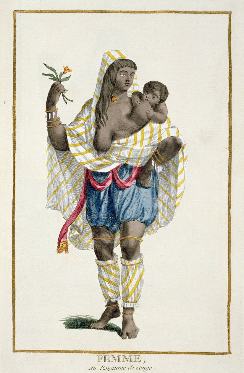 Una mujer del Congo, de 