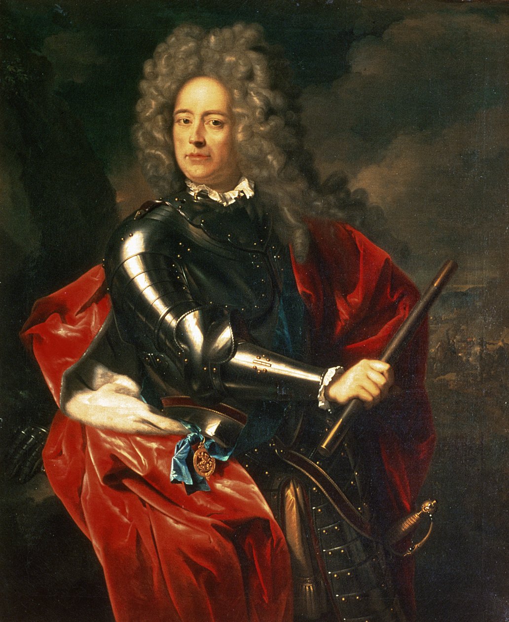 Retrato de John Churchill, 1er Duque de Marlborough (1650-1722) de Adriaan van der Werff