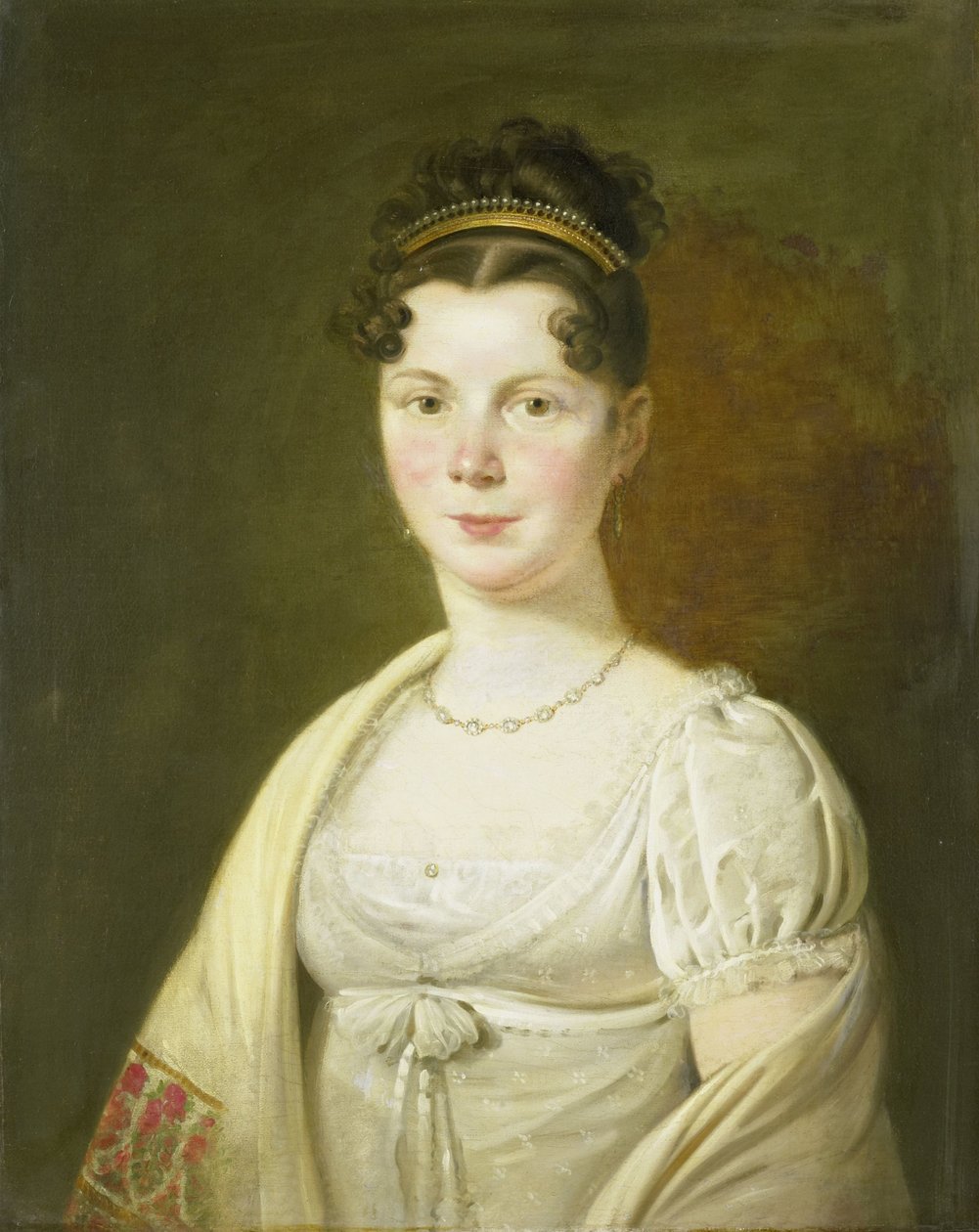 Retrato de Wilhelmina Maria Haack (1786-1857), cuarta esposa de Gerrit Verdooren de Adriaan de Lelie