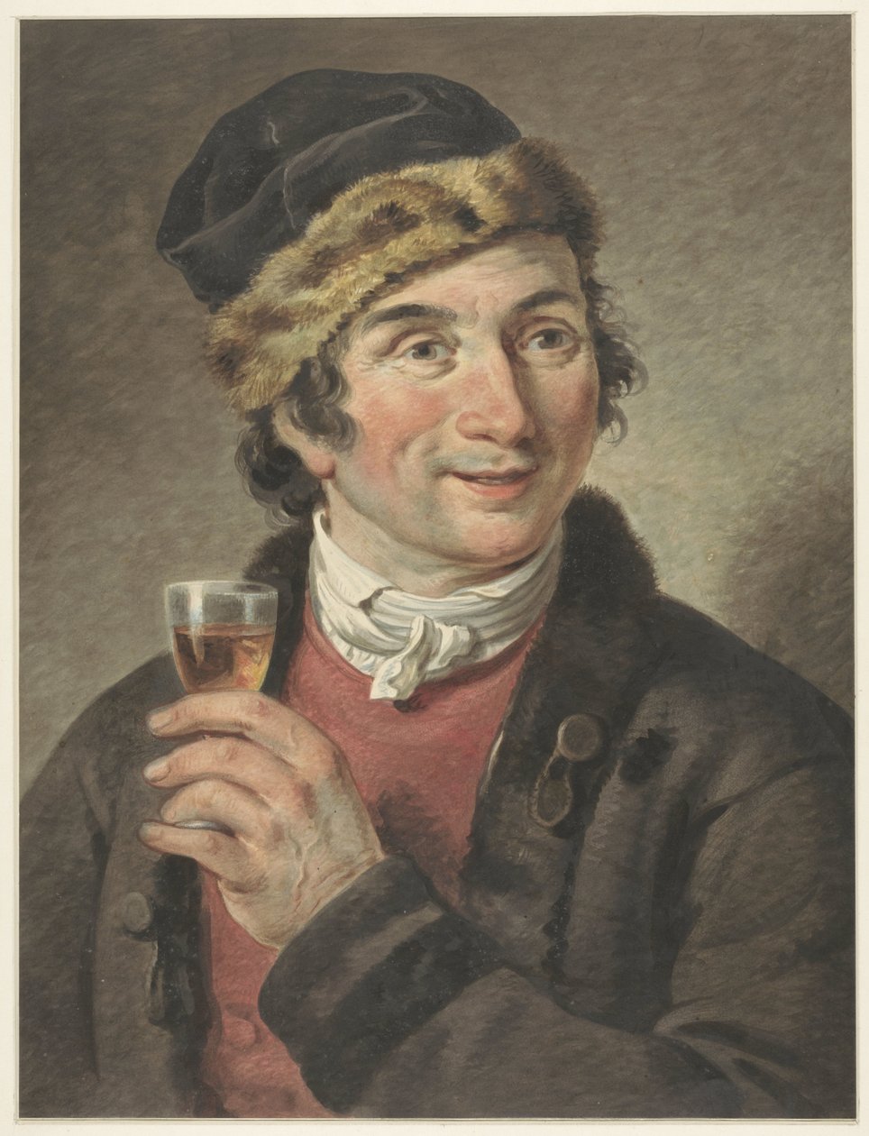 Retrato de Adriaan de Lelie, con gorra de Adriaan de Lelie