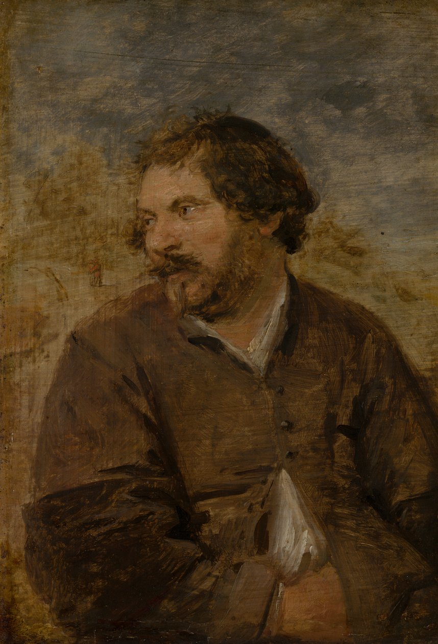 Hombre gordo o Luxuria de Adriaen Brouwer