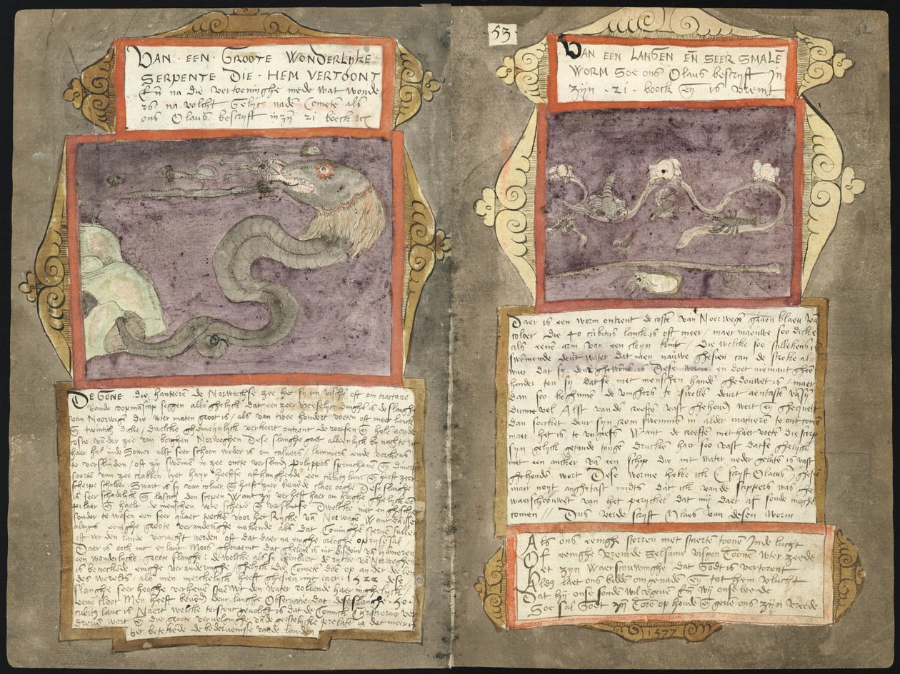 KB 78 E 54 - folios 061v (izquierda) y 062r (derecha) de Adriaen Coenen