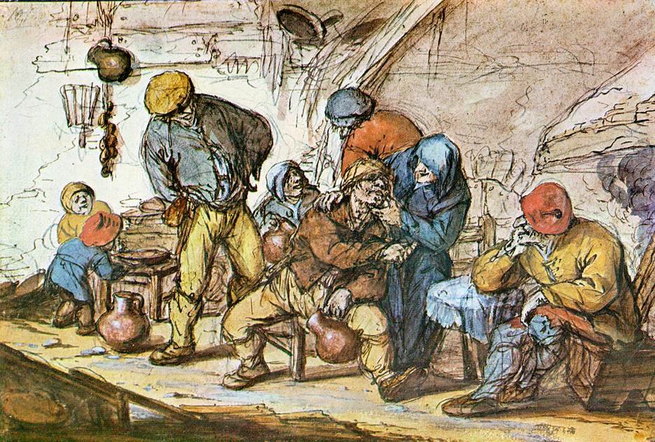 Escena en la taberna de Adriaen Jansz. van Ostade