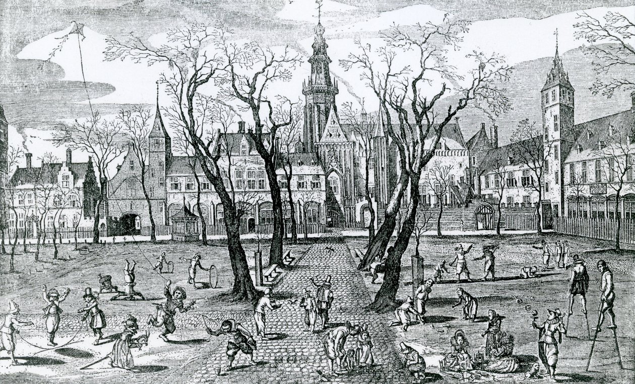 Juegos de niños, 1618 de Adriaen Pietersz van de Venne