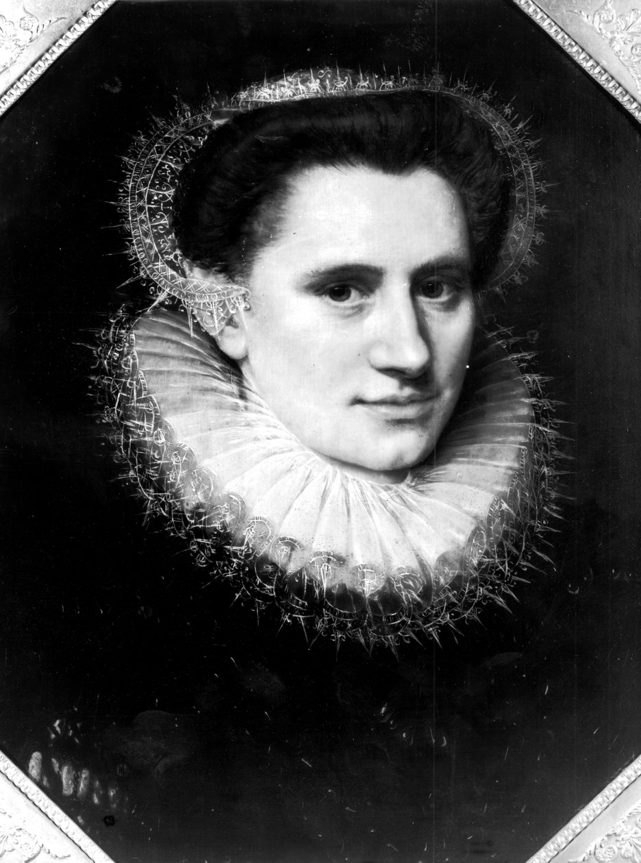 Retrato de una mujer de Adriaen Thomasz Key