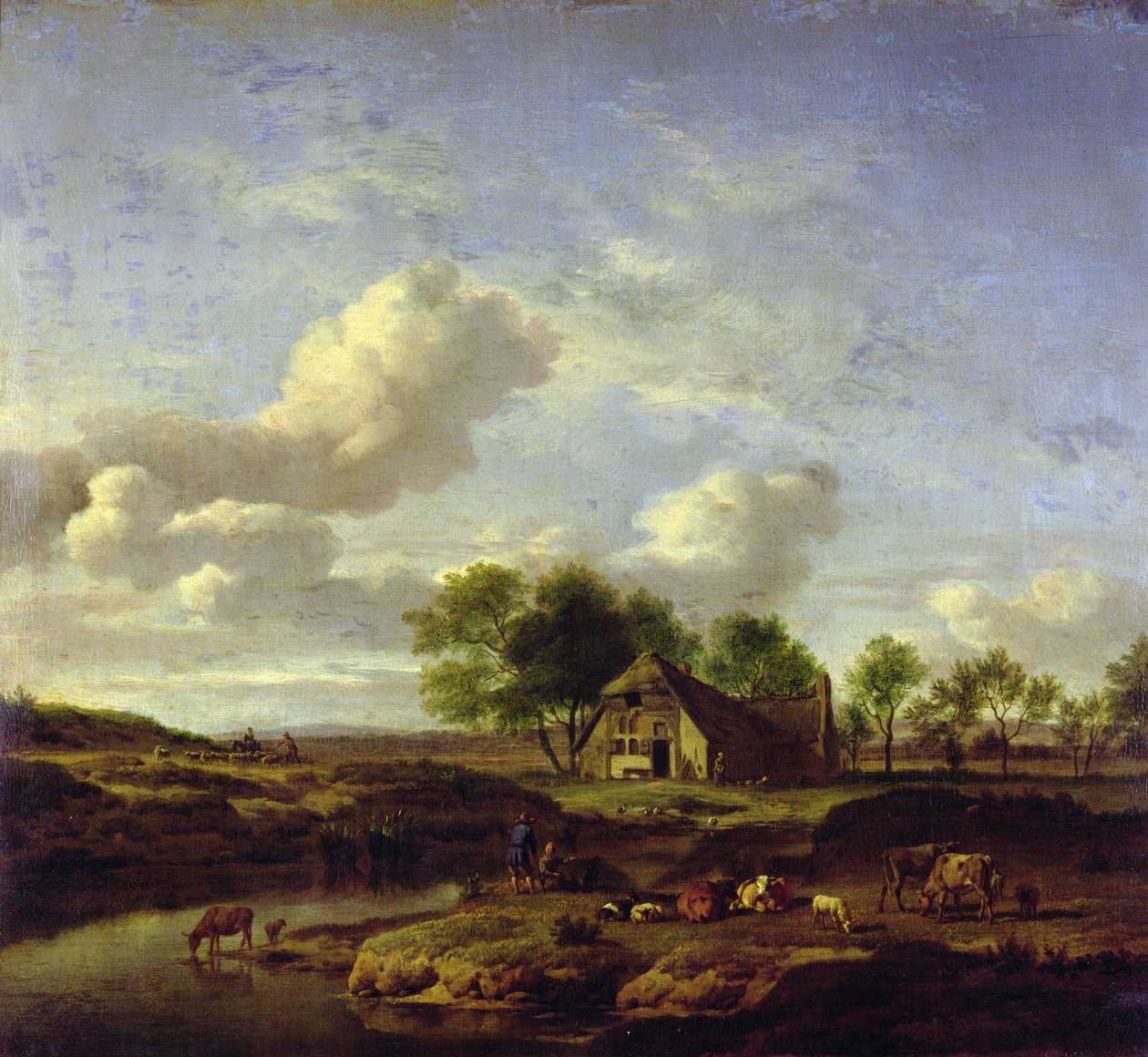 La pequeña granja de Adriaen van de Velde