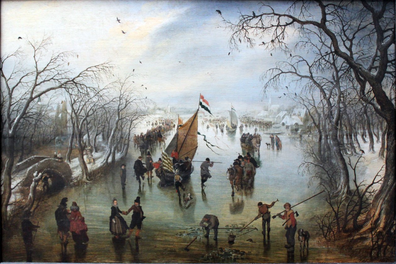 El invierno de Adriaen van de Venne