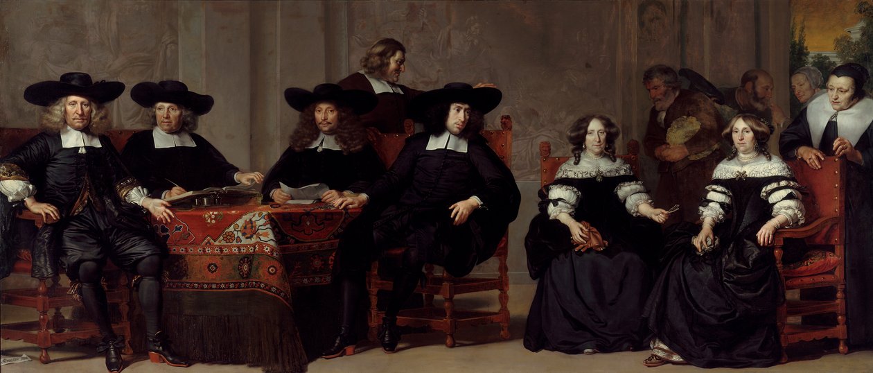 Gobernadores y gobernadoras de la Casa de Huéspedes de Ancianos y Ancianas de Adriaen Backer