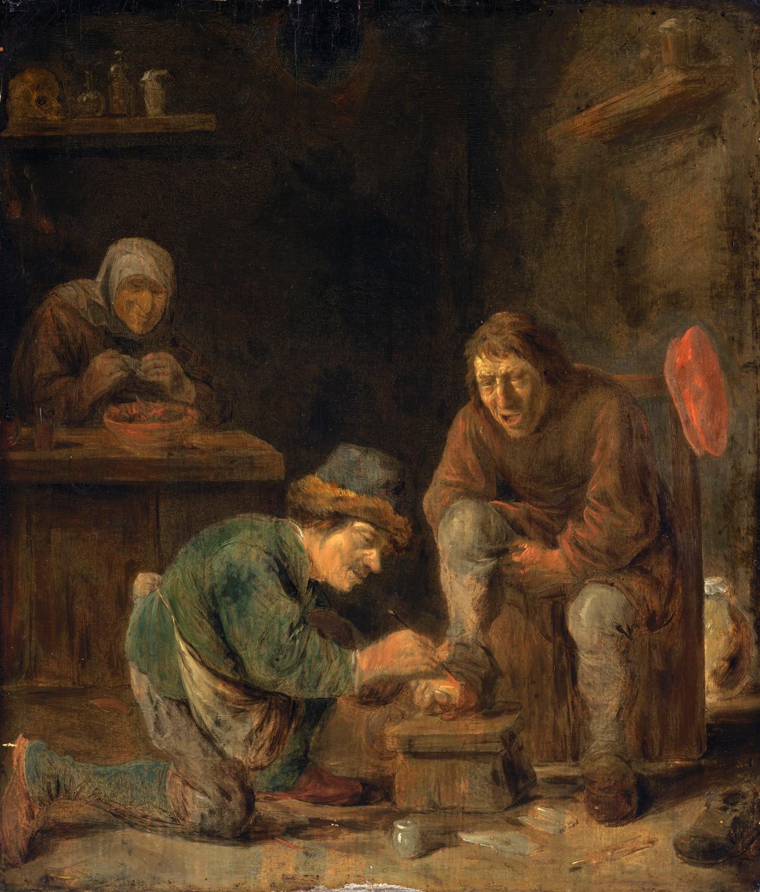 Der Fußarzt de Adriaen Brouwer