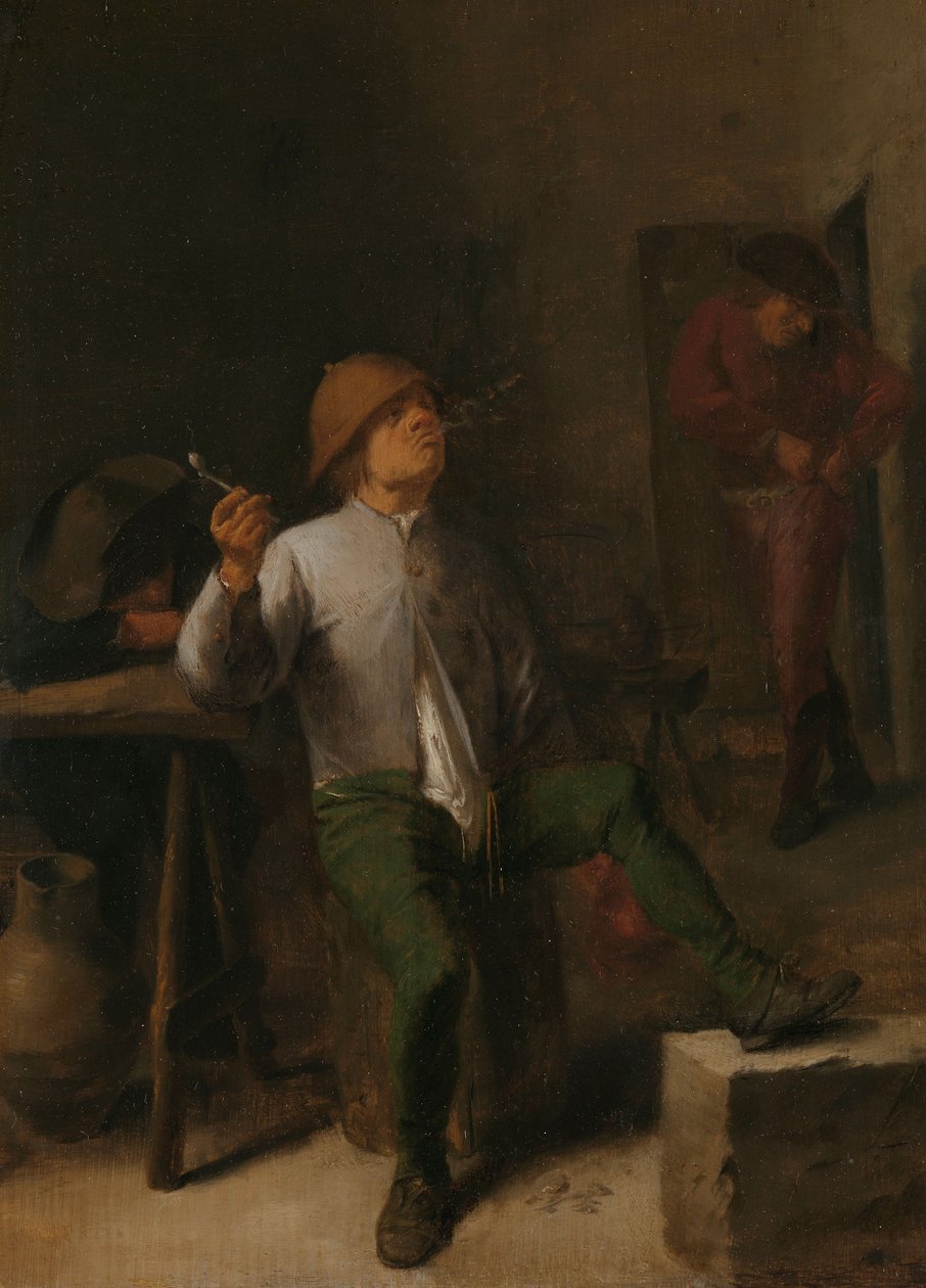 El fumador de Adriaen Brouwer