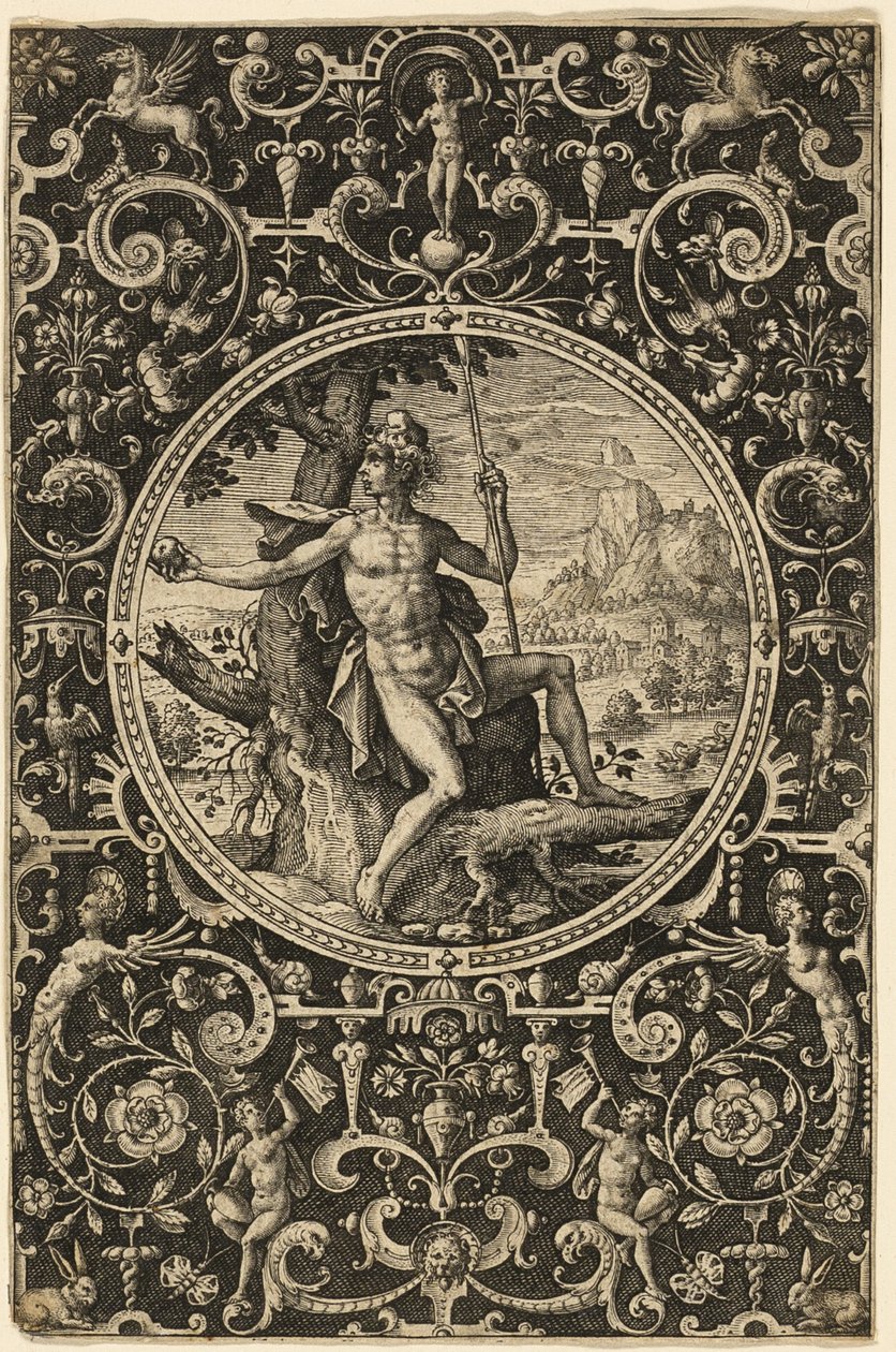 Juicio de París de Adriaen Collaert