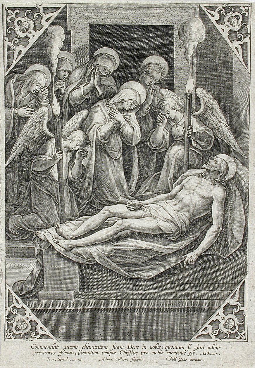 Lamentación de Adriaen Collaert