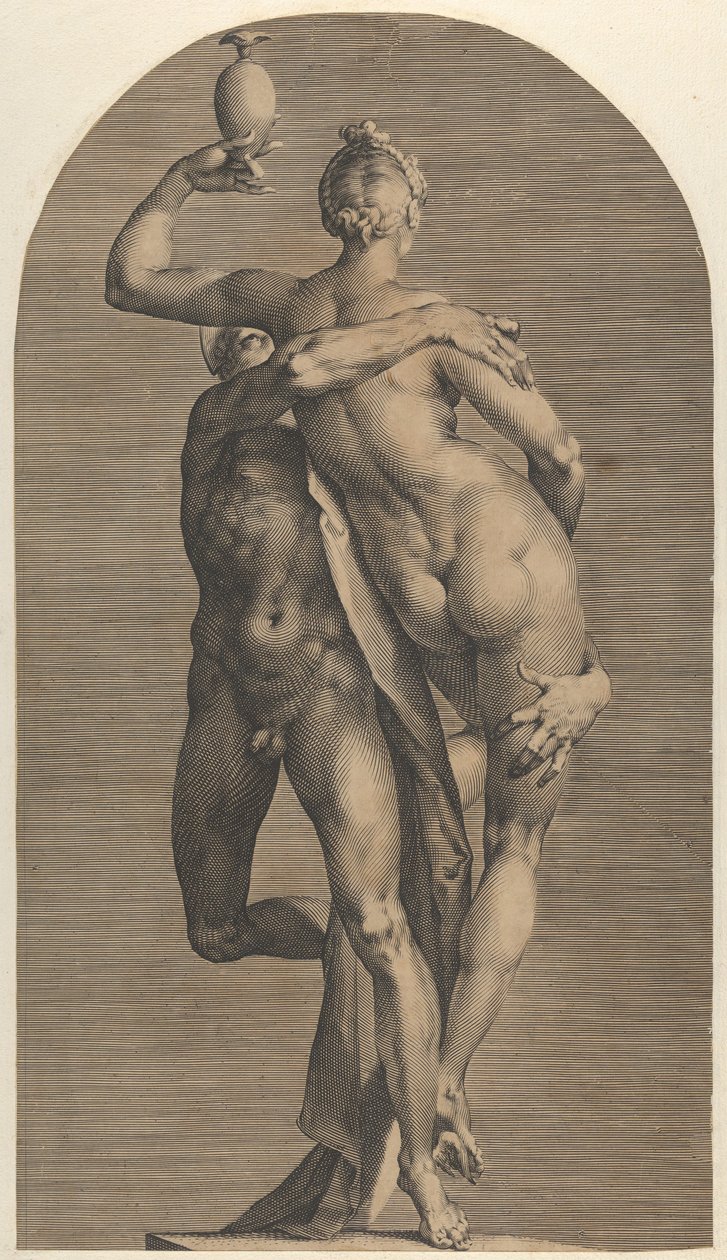 Mercurio raptando a Psique, ca. 1622 de Adriaen Collaert