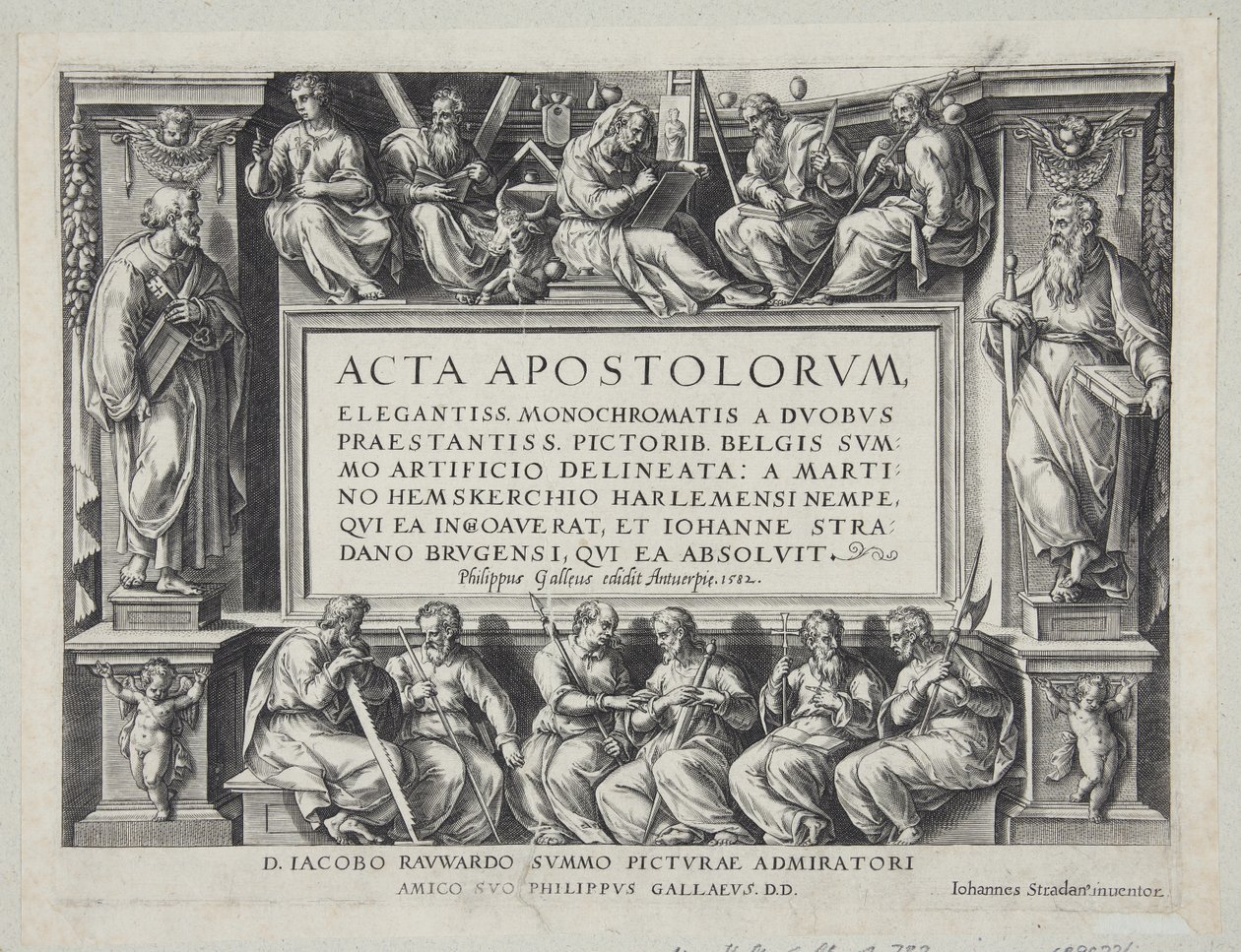 Página de título de Adriaen Collaert