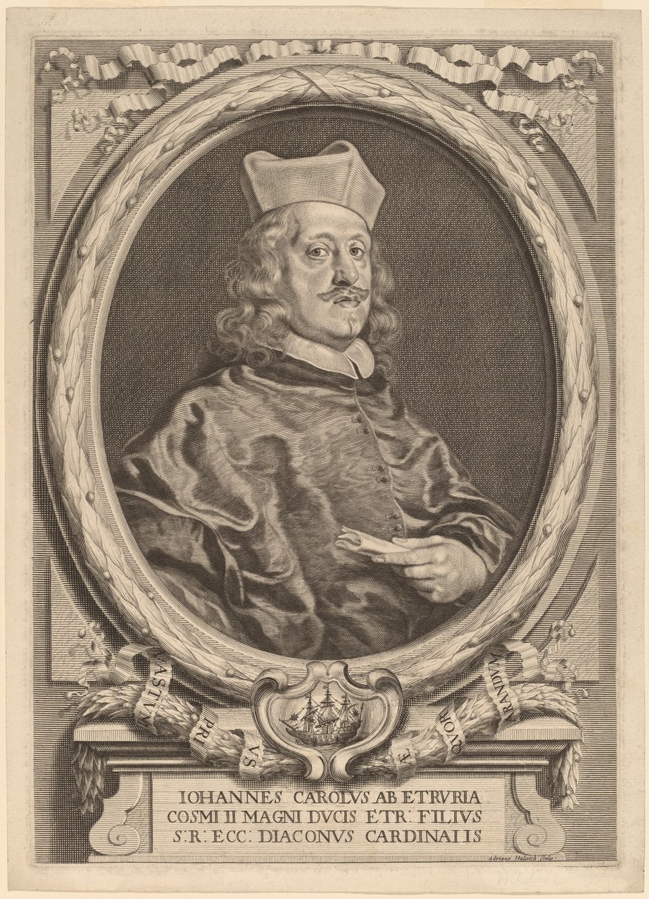 Cardenal Giovanni Carlo dei Medici de Adriaen Haelwegh