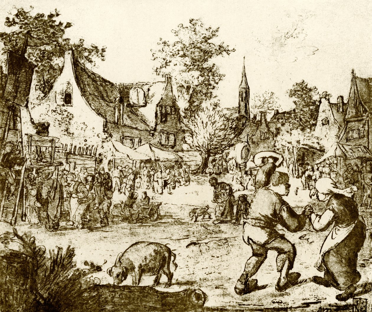 Feria holandesa de Adriaen Jansz. van Ostade