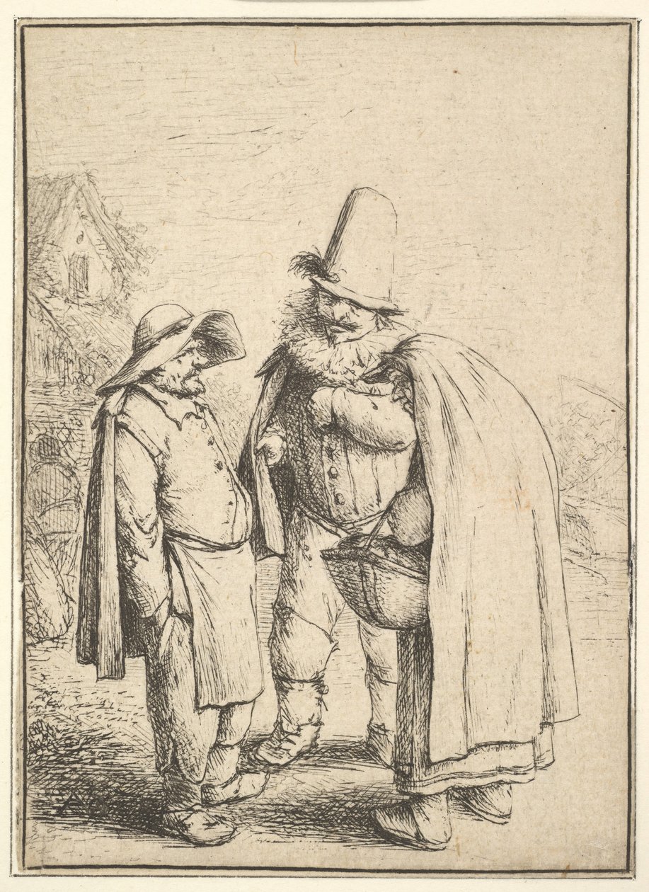 Figuras grotescas de Adriaen Jansz. van Ostade