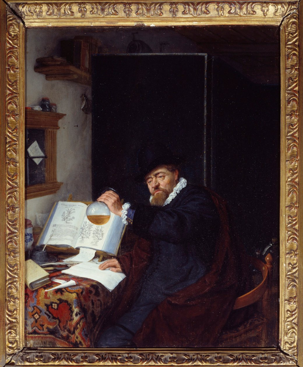 Medicina: El análisis de la orina de Adriaen Jansz. van Ostade