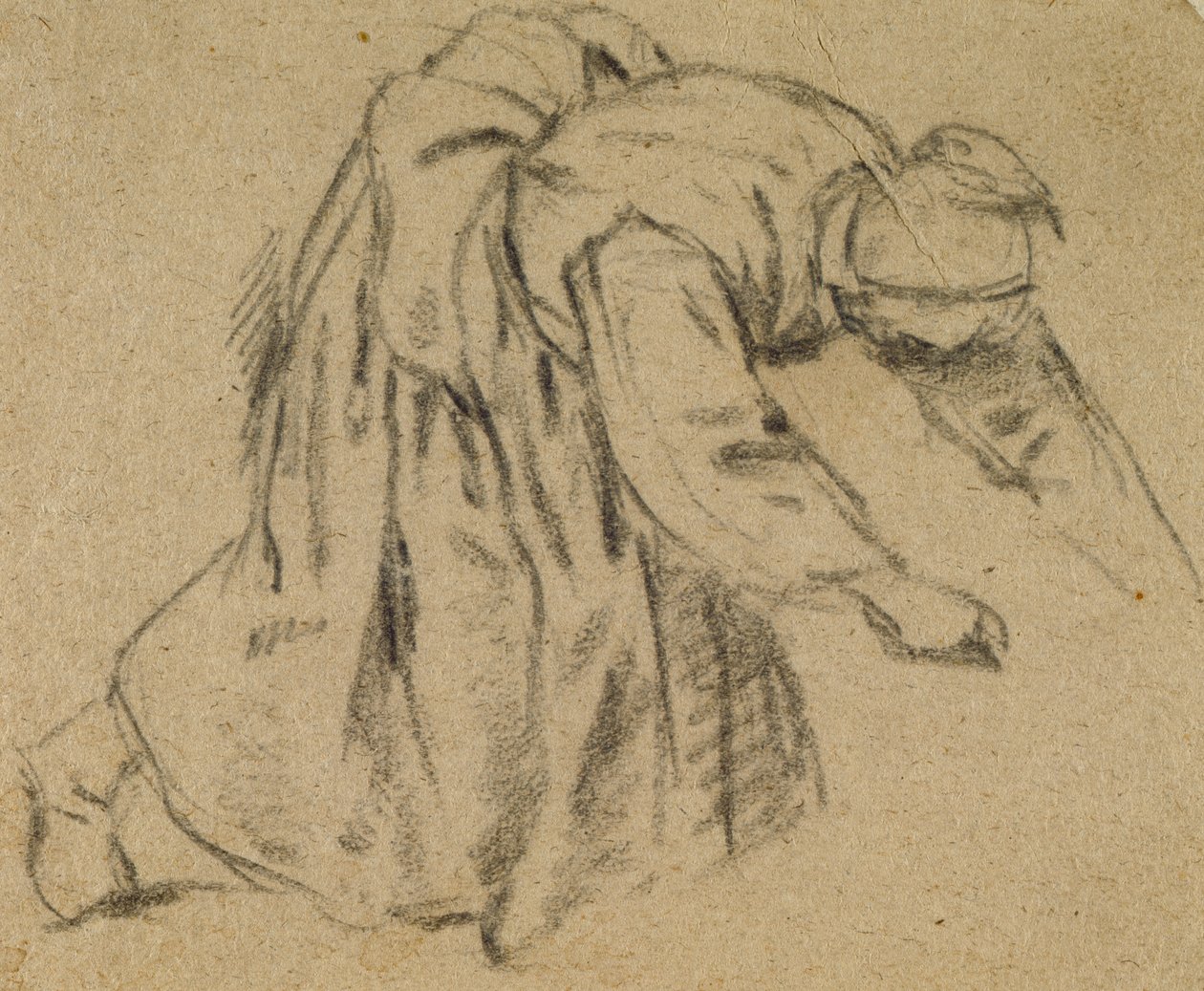 Mujer inclinada, 1656 de Adriaen Jansz. van Ostade
