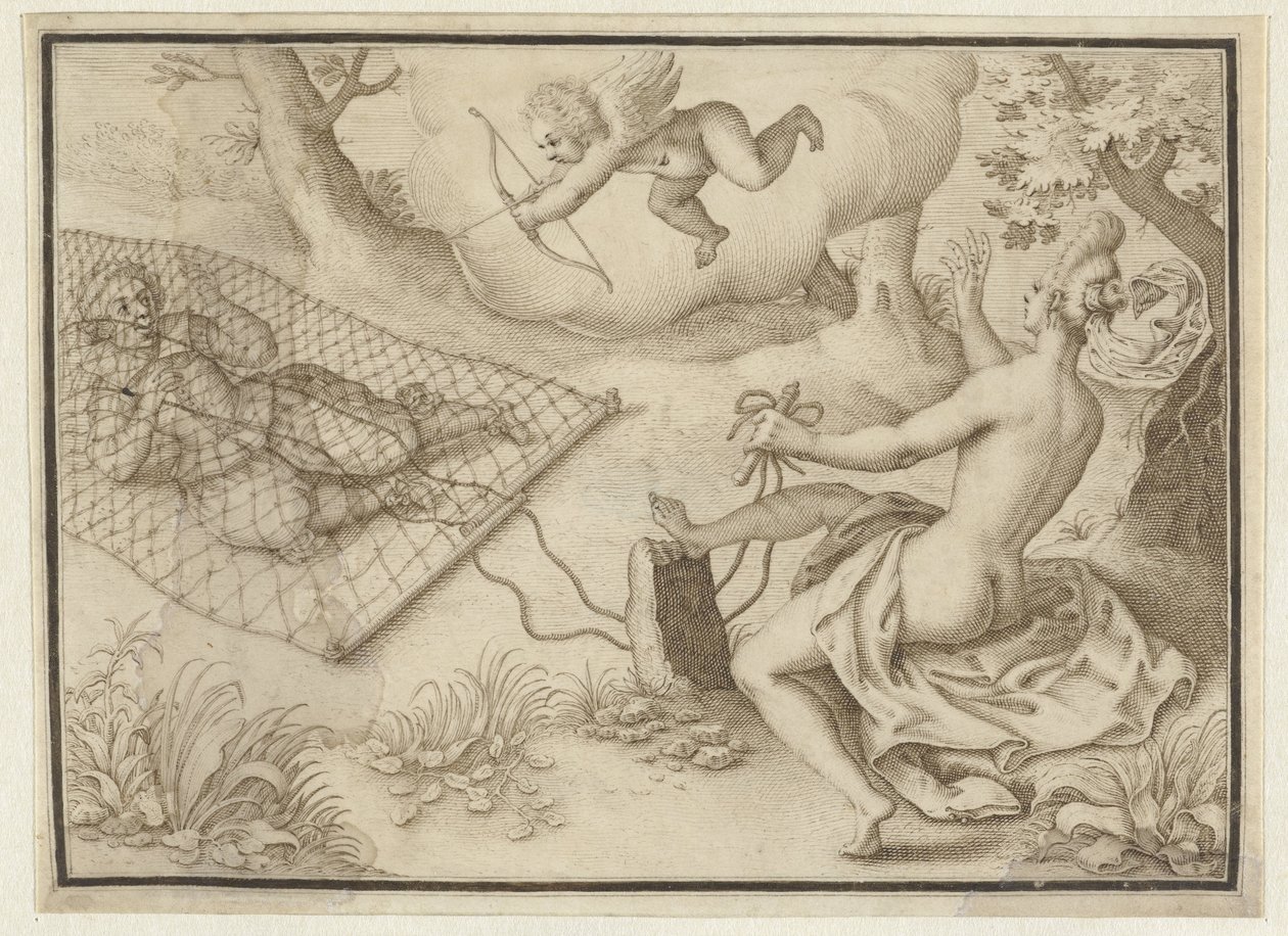 La red de bateo de Adriaen Matham (possibly)