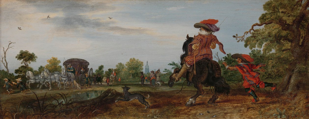Verano (Saludo) de Adriaen Pietersz van de Venne