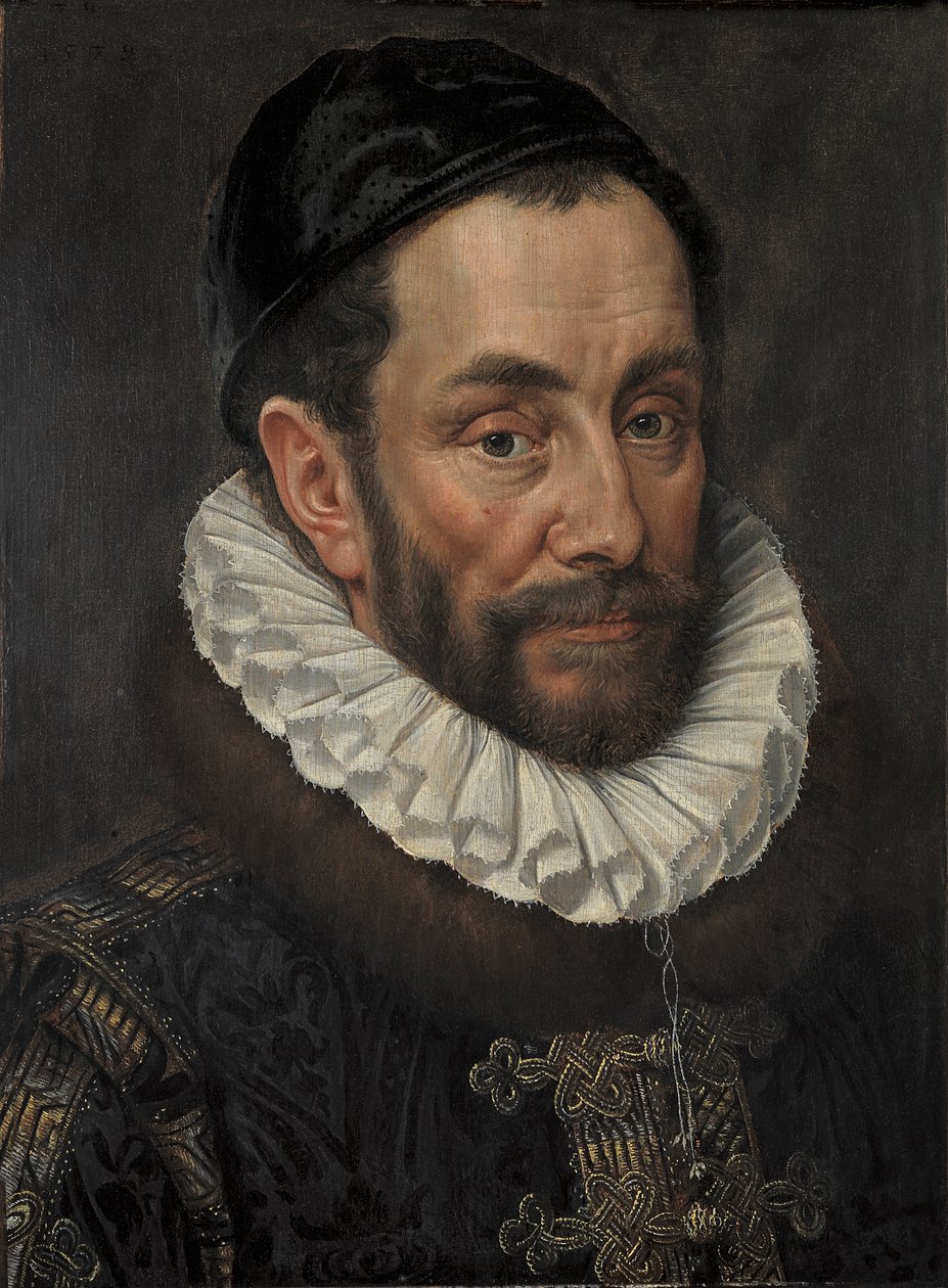 Retrato de Guillermo I "el Silencioso" de Orange-Nassau (1533-1584) de Adriaen Thomasz. Key
