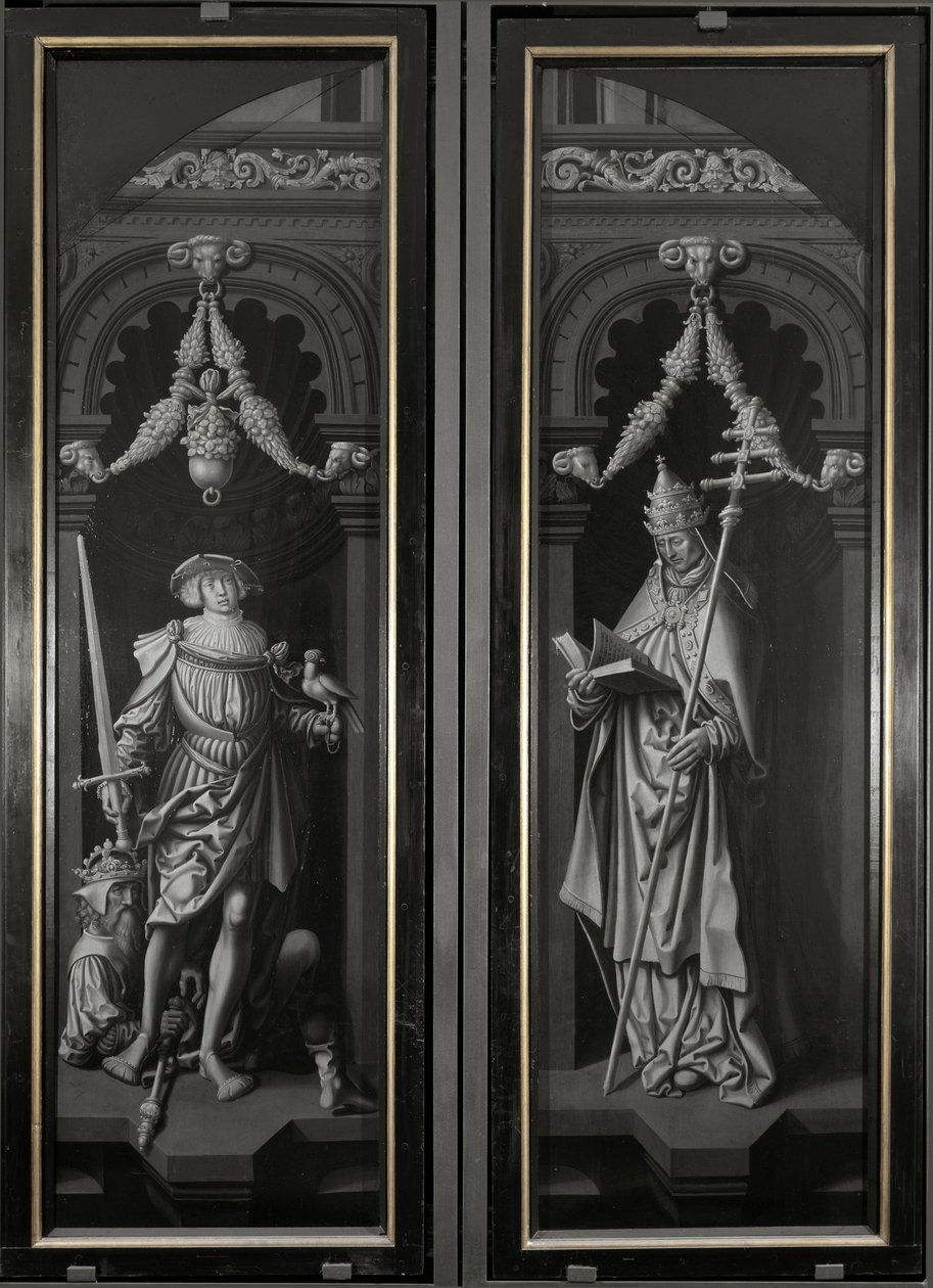 Tríptico de San Pancracio, paneles cerrados de Adriaen Ysenbrandt