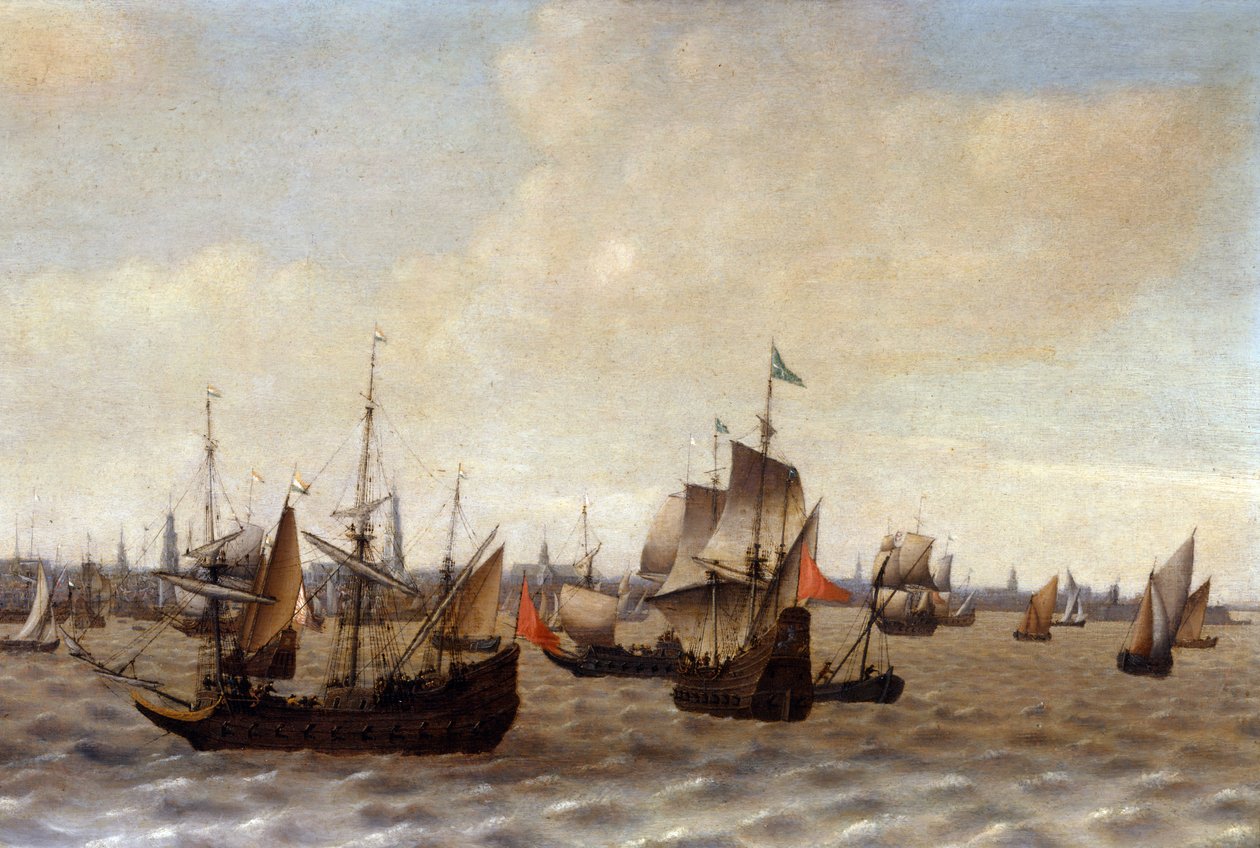Envío de Amberes (óleo sobre lienzo) de Adriaen van Diest