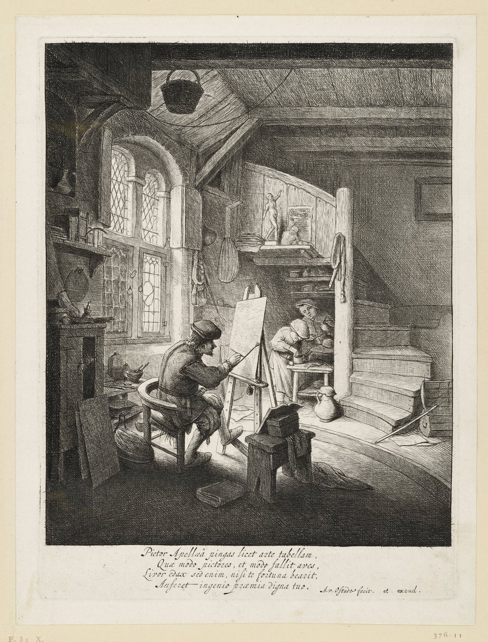 El pintor de Adriaen van Ostade