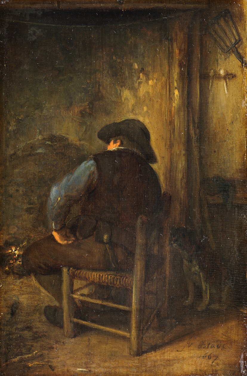 El fumador de Adriaen van Ostade