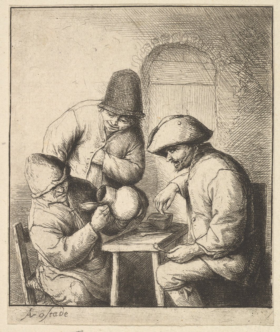 Jarra vacía de Adriaen van Ostade