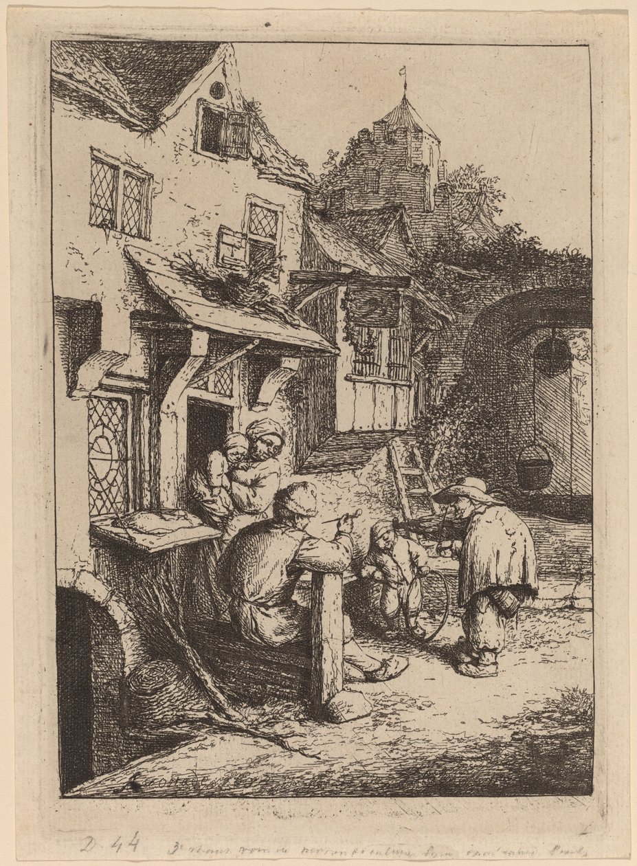 Violinista Jorobado de Adriaen van Ostade