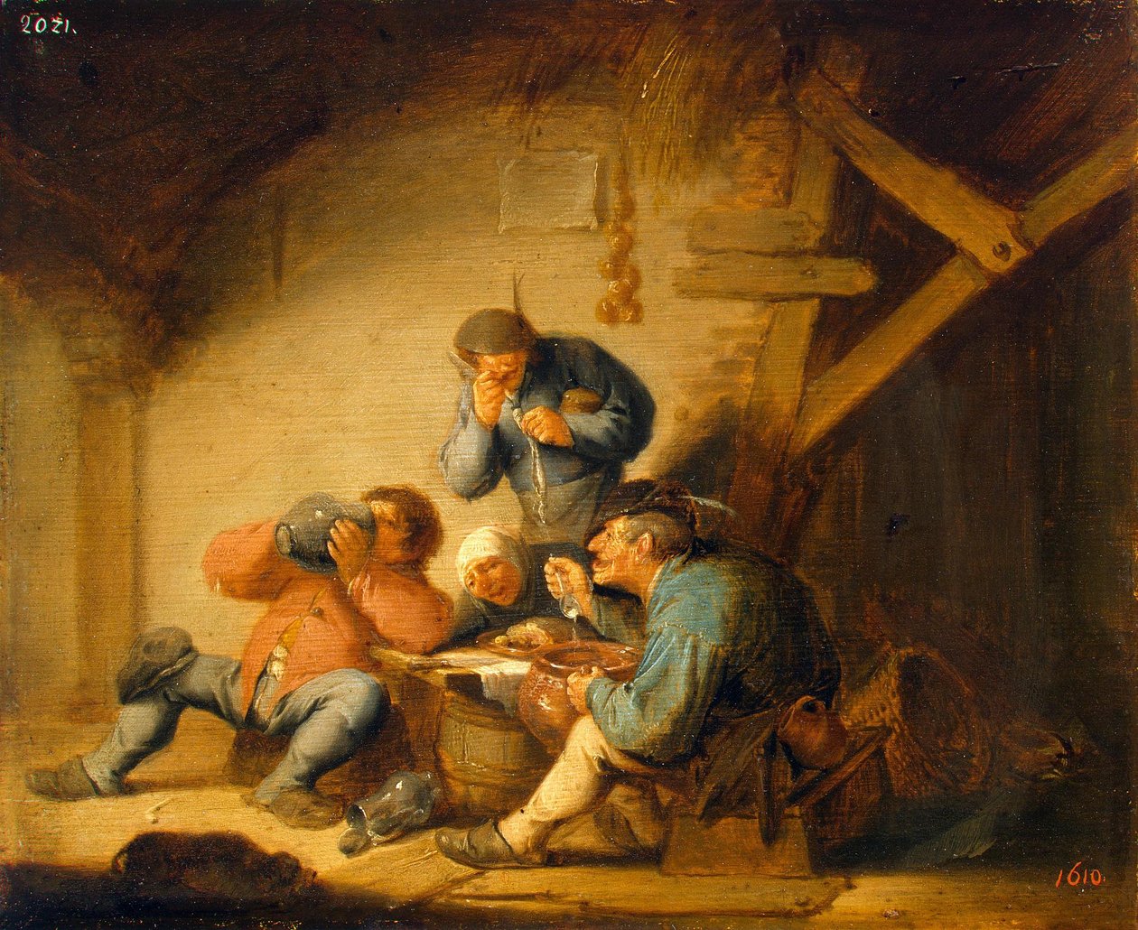 Sentido del gusto de Adriaen van Ostade