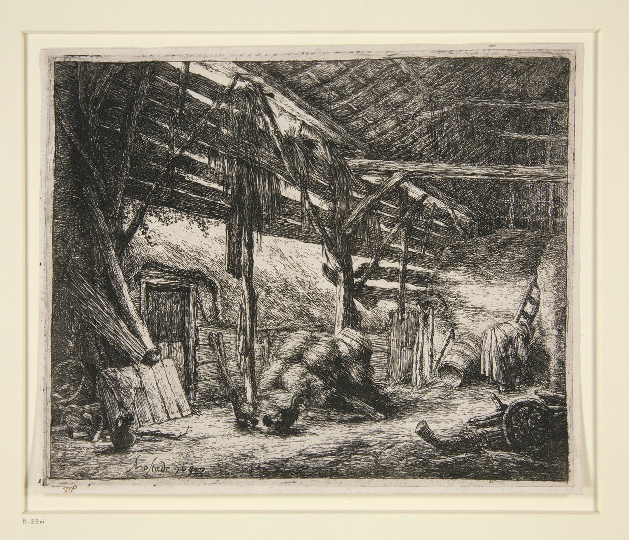 El granero de Adriaen van Ostade