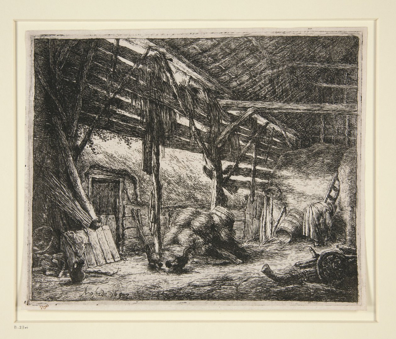El granero de Adriaen van Ostade