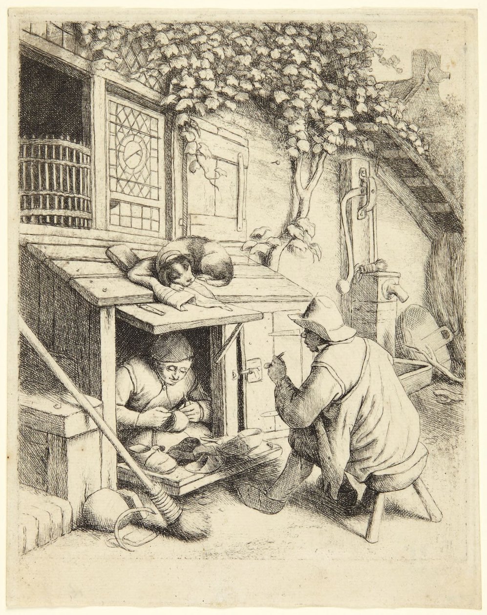 El zapatero de Adriaen van Ostade
