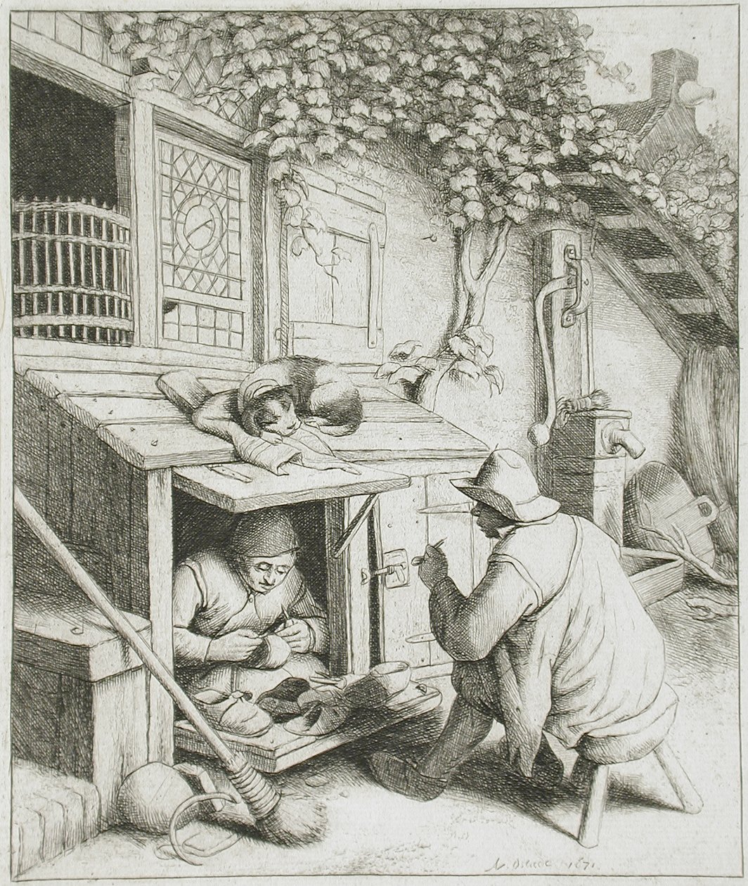 El zapatero de Adriaen van Ostade