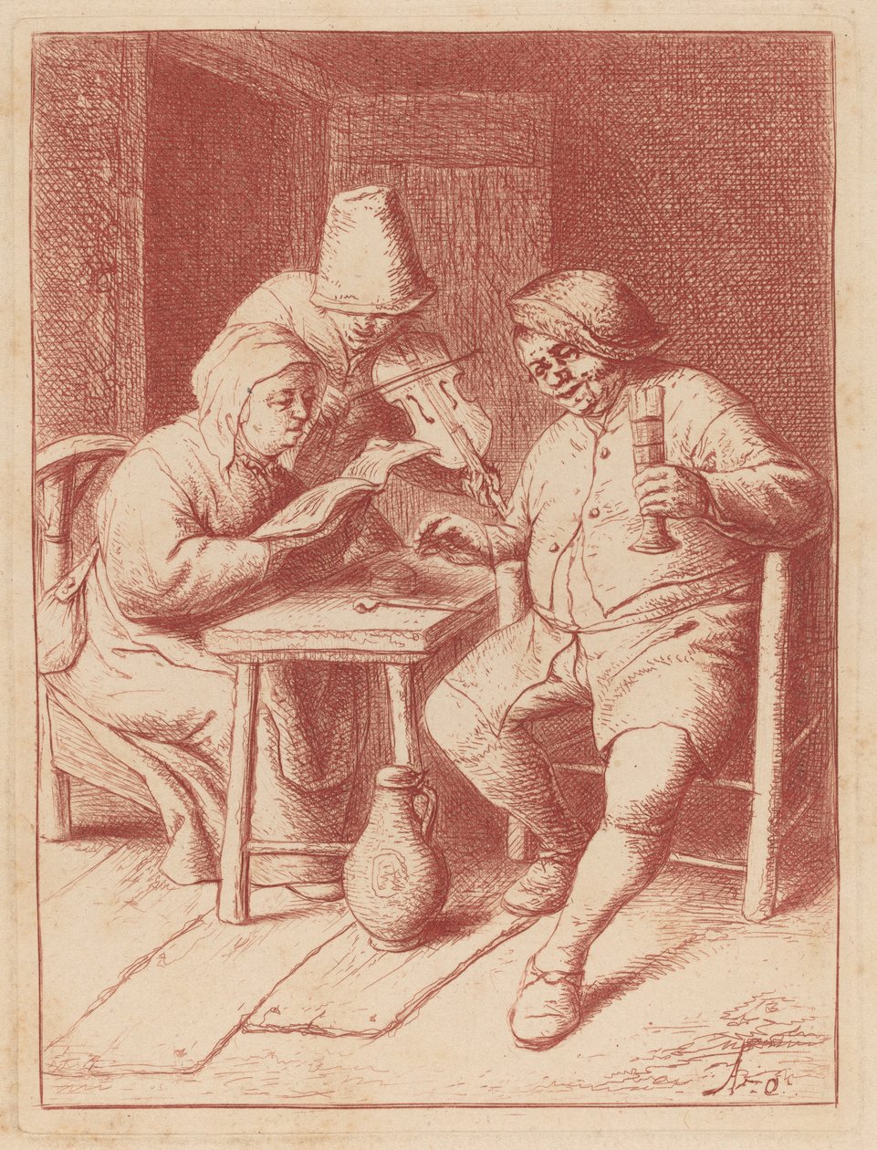 El concierto de Adriaen van Ostade