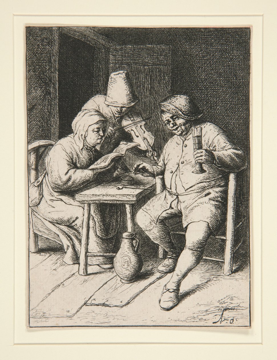 El concierto de Adriaen van Ostade